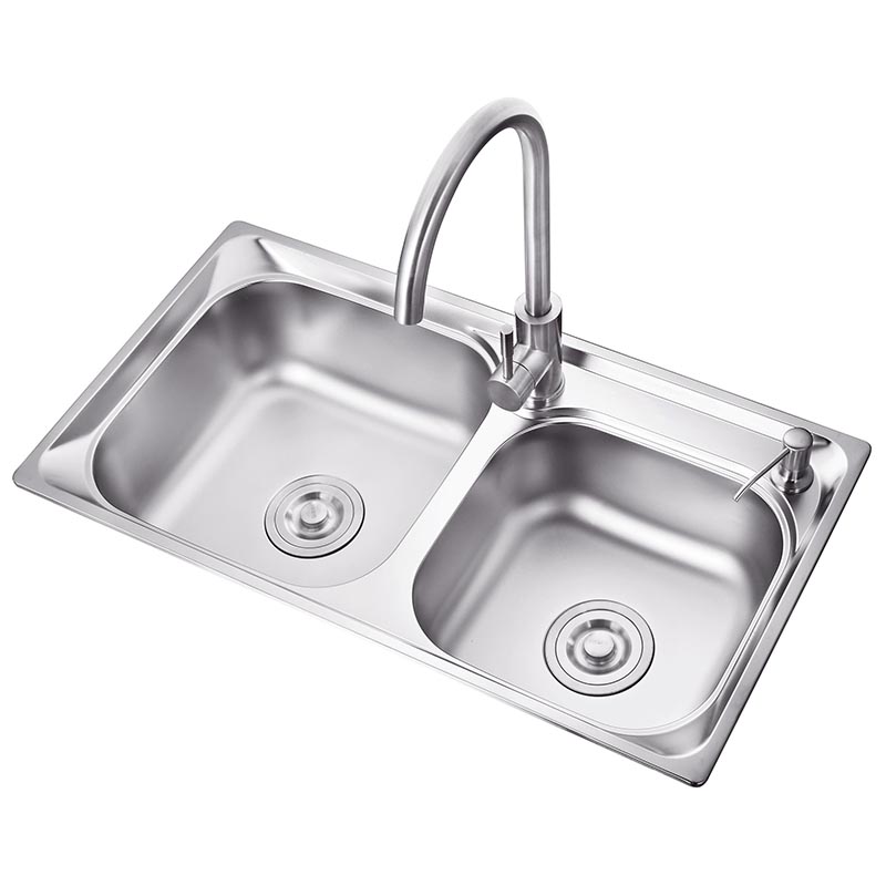 Double Bowl Kitchen Sink1