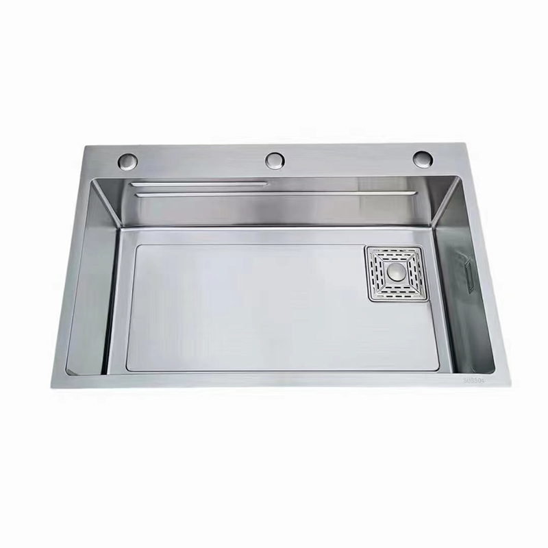Double reinforcement kitchen sink 1